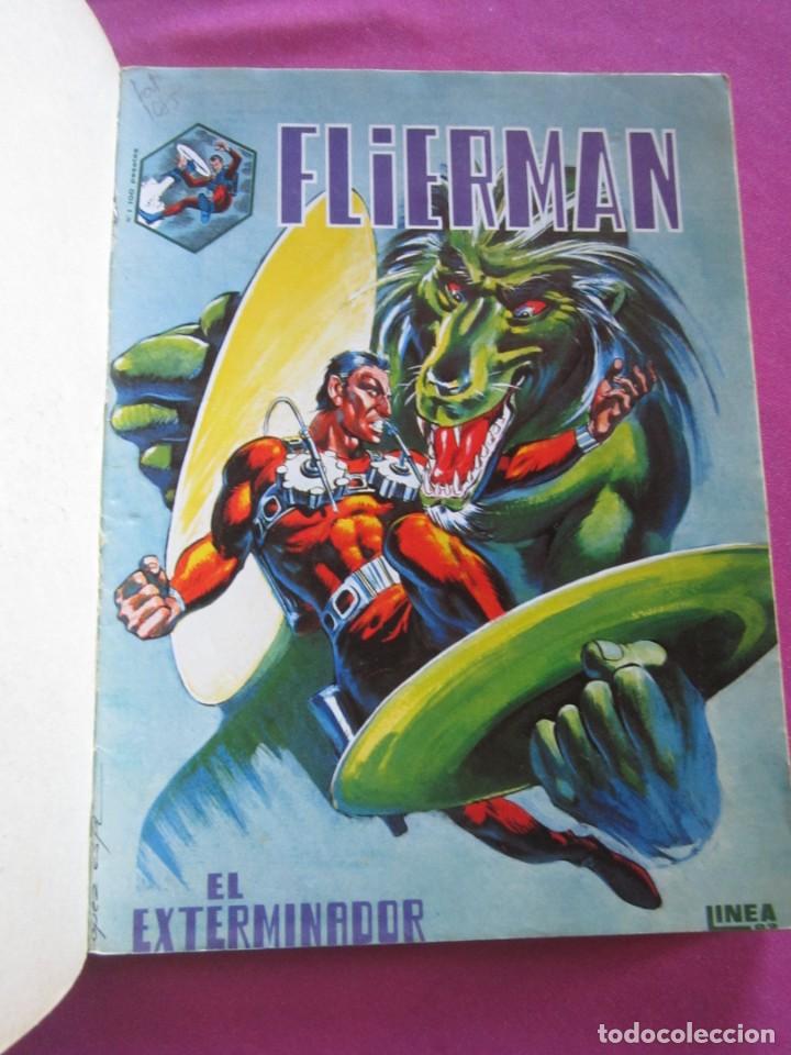 Tebeos: FLIERMAN 4 COMPLETA EDICIONES SURCO L5 C65 - Foto 2