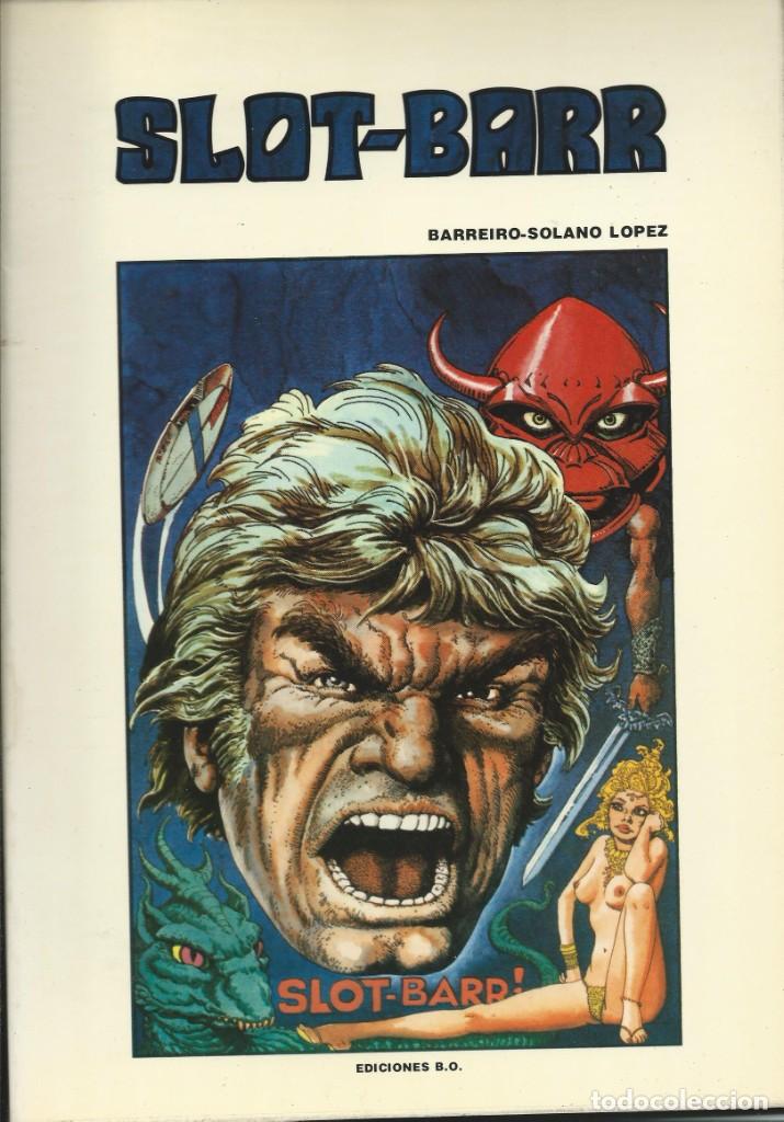 Tebeos: SLOT-BARR Completa 2 ejemplares Ediciones B.O - Foto 1