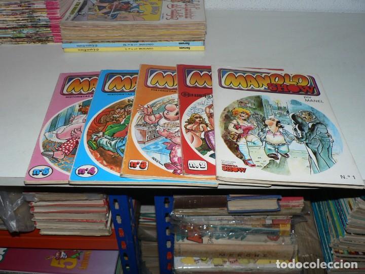 Tebeos: MANOLO SHOW COLECCION COMPLETA 5 EJEMPLARES - Foto 1