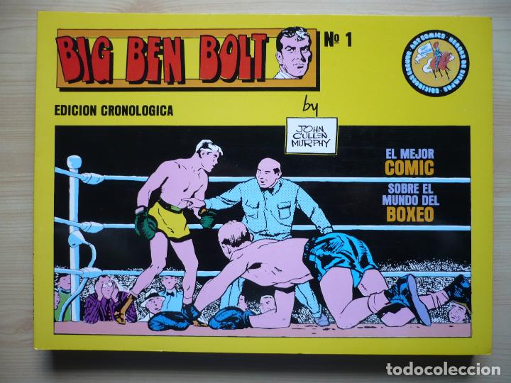 Tebeos: Big Ben Bolt. Cullen Murphy. Ediciones Eseuve. Completa, 6 numeros. C&oacute;mic Boxeo. - Foto 3