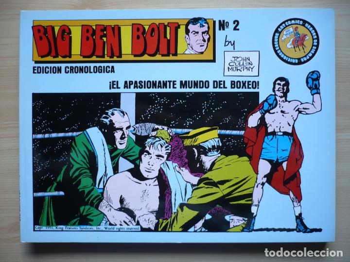 Tebeos: Big Ben Bolt. Cullen Murphy. Ediciones Eseuve. Completa, 6 numeros. C&oacute;mic Boxeo. - Foto 4