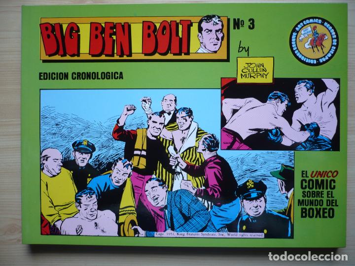 Tebeos: Big Ben Bolt. Cullen Murphy. Ediciones Eseuve. Completa, 6 numeros. C&oacute;mic Boxeo. - Foto 5