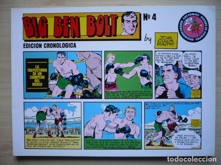 Tebeos: Big Ben Bolt. Cullen Murphy. Ediciones Eseuve. Completa, 6 numeros. C&oacute;mic Boxeo. - Foto 6