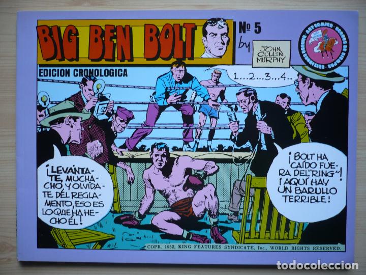 Tebeos: Big Ben Bolt. Cullen Murphy. Ediciones Eseuve. Completa, 6 numeros. C&oacute;mic Boxeo. - Foto 8