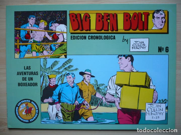 Tebeos: Big Ben Bolt. Cullen Murphy. Ediciones Eseuve. Completa, 6 numeros. C&oacute;mic Boxeo. - Foto 9