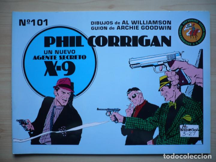 Tebeos: Phil Corrigan X-9. Al Williamson. Ediciones Eseuve. Completa, 6 n&uacute;meros. - Foto 4