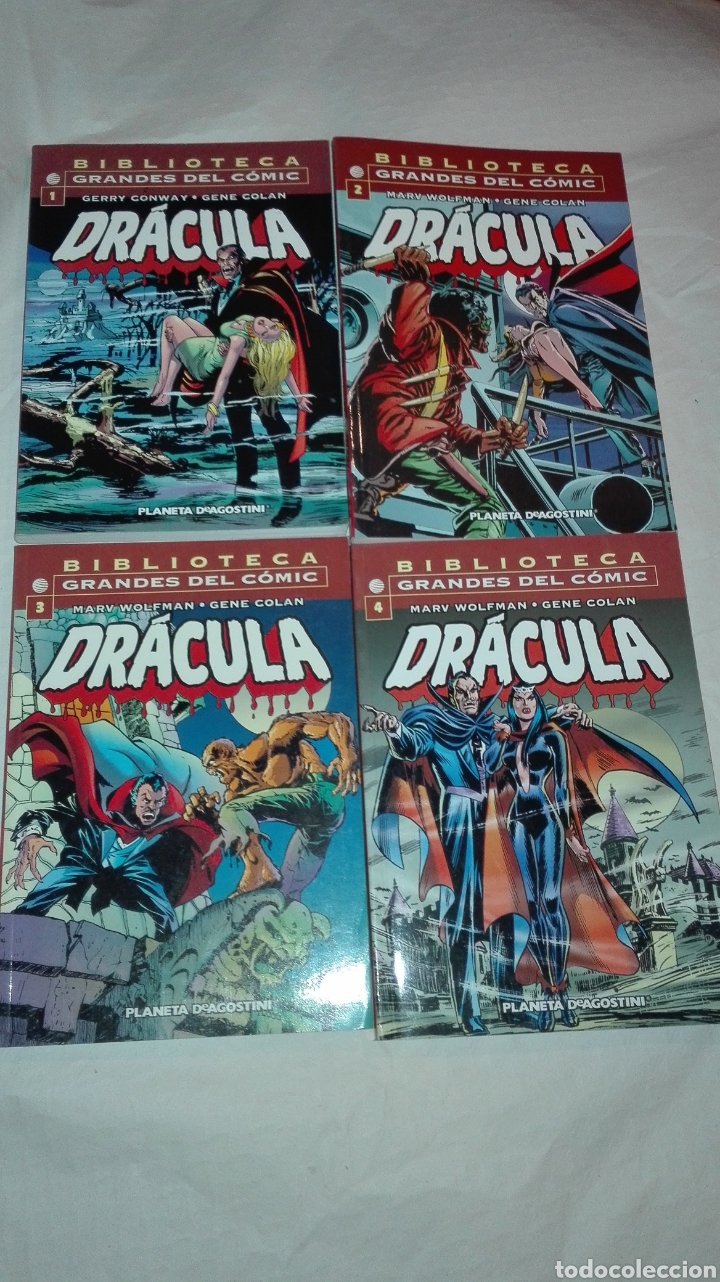 Tebeos: DR&Aacute;CULA BIBLIOTECA MARVEL . COMPLETA CON EL NUMERO ESPECIAL - Foto 1