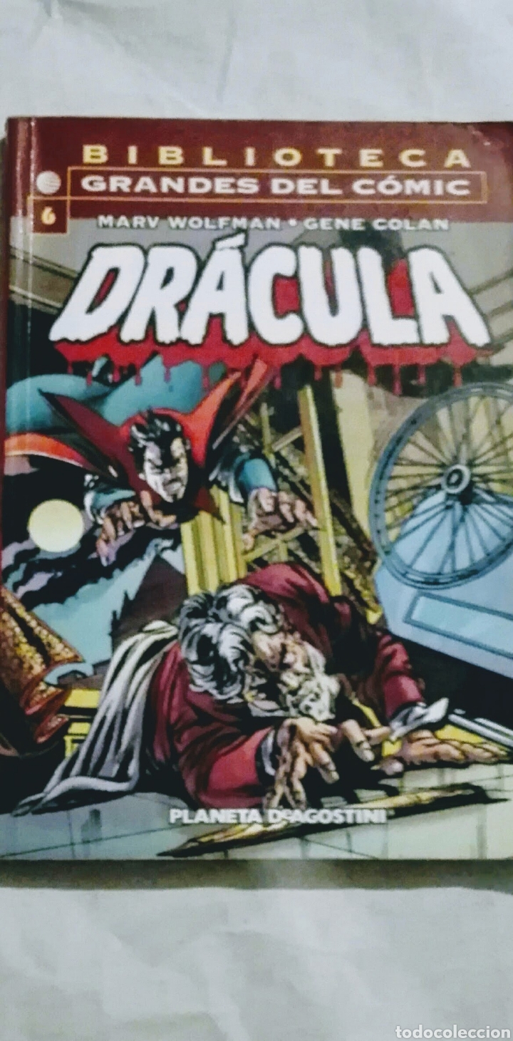 Tebeos: DR&Aacute;CULA BIBLIOTECA MARVEL . COMPLETA CON EL NUMERO ESPECIAL - Foto 2
