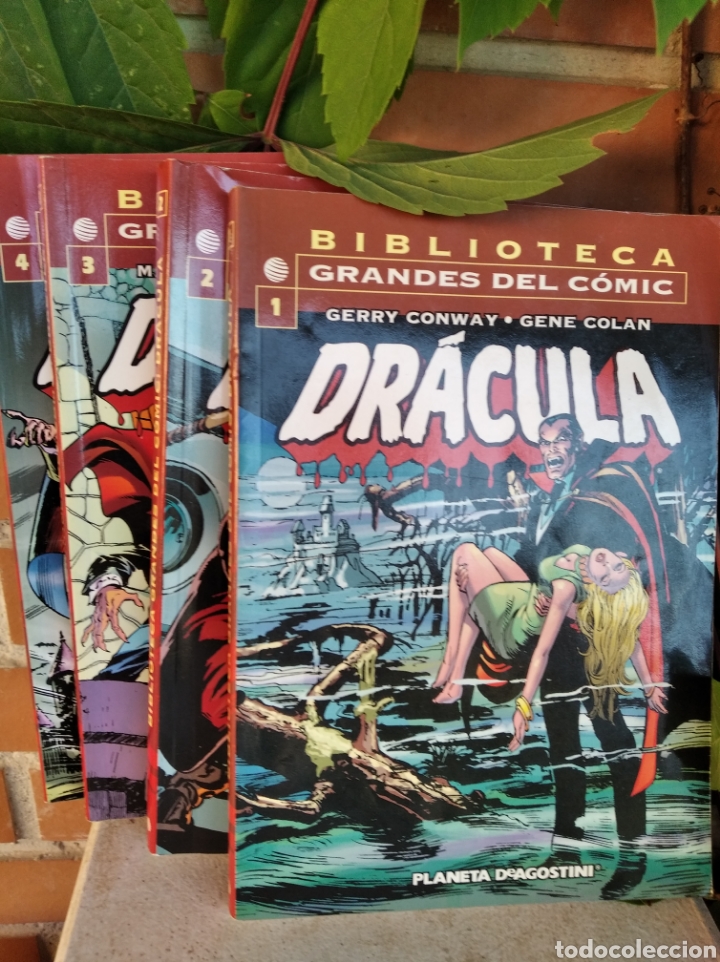 Tebeos: DR&Aacute;CULA BIBLIOTECA MARVEL . COMPLETA CON EL NUMERO ESPECIAL - Foto 4