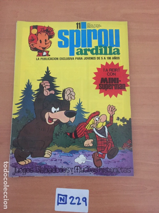 Tebeos: SPIROU ARDILLA - Foto 1