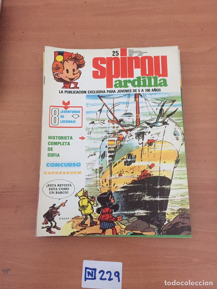 Tebeos: SPIROU ARDILLA - Foto 1
