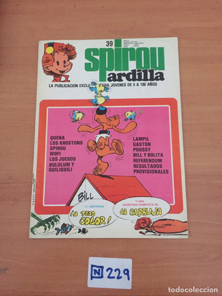Tebeos: SPIROU ARDILLA - Foto 1