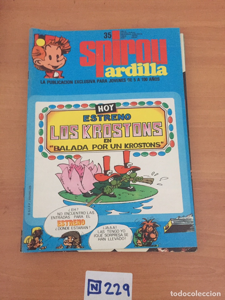 Tebeos: SPIROU ARDILLA - Foto 1
