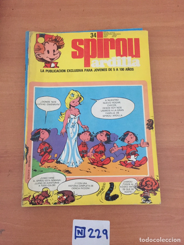 Tebeos: SPIROU ARDILLA - Foto 1