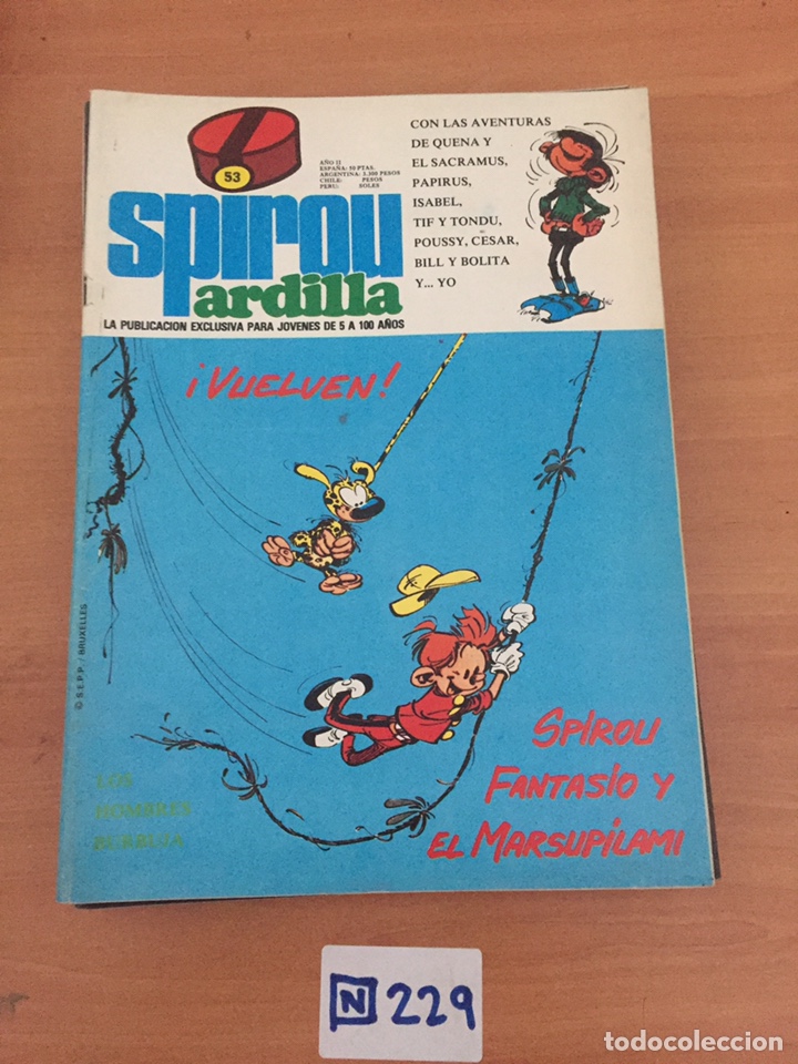 Tebeos: SPIROU ARDILLA - Foto 1