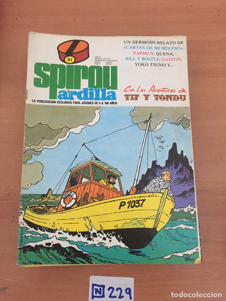 Tebeos: SPIROU ARDILLA - Foto 1