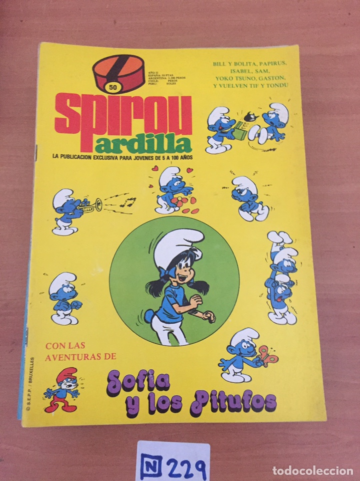 Tebeos: SPIROU ARDILLA - Foto 1