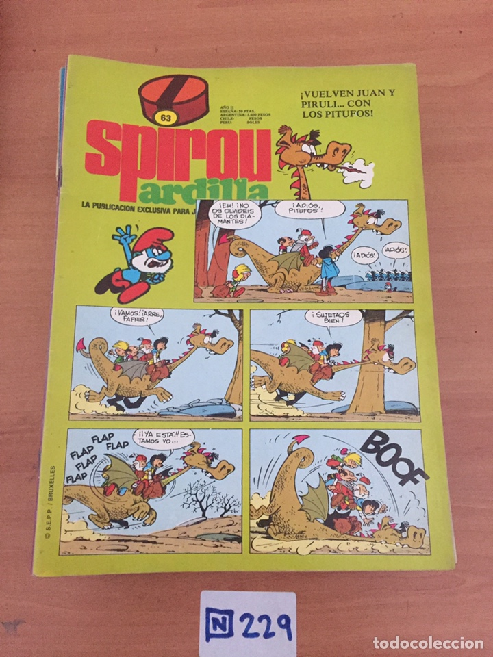 Tebeos: SPIROU ARDILLA - Foto 1
