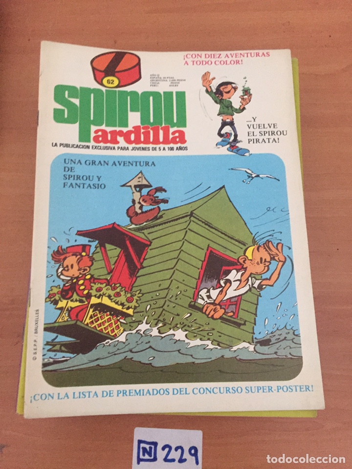 Tebeos: SPIROU ARDILLA - Foto 1