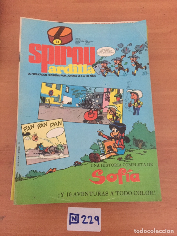 Tebeos: SPIROU ARDILLA - Foto 1