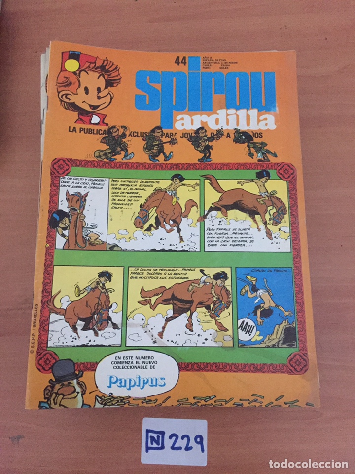 Tebeos: SPIROU ARDILLA - Foto 1