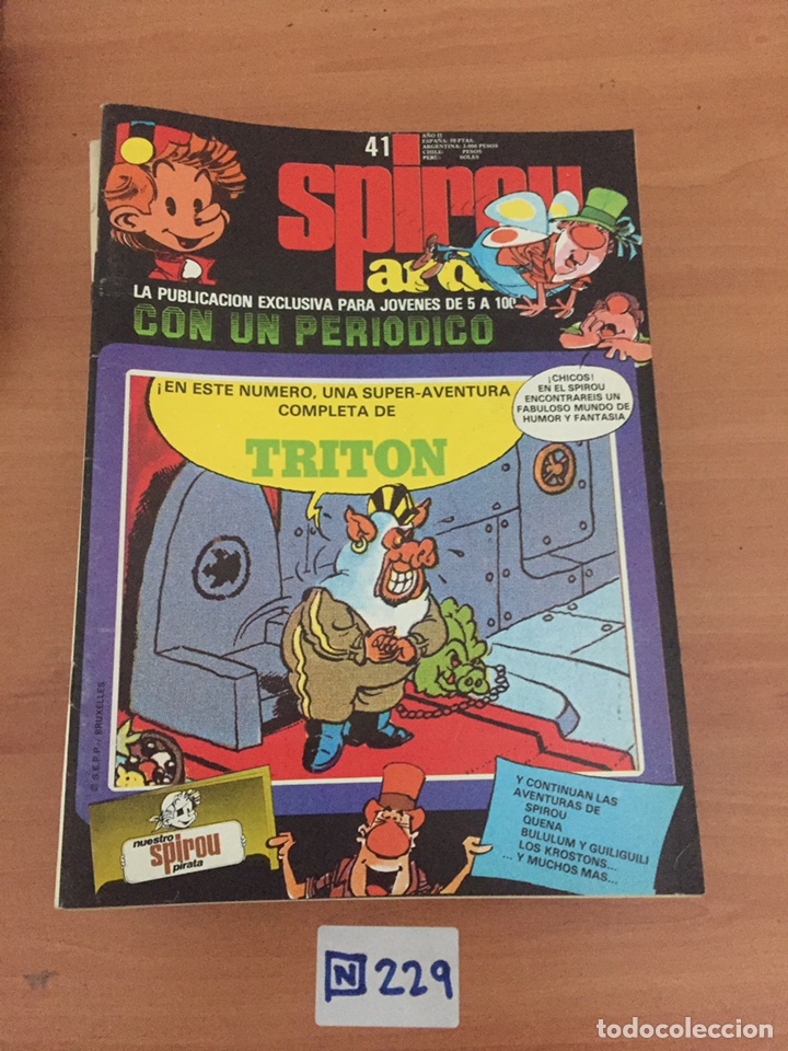 Tebeos: SPIROU ARDILLA - Foto 1