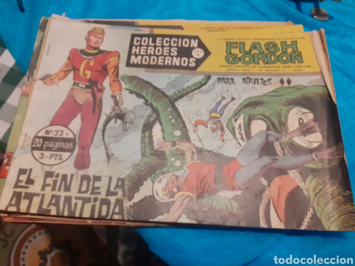 Tebeos: Lote de 11 c&oacute;mics de flash gordon - Foto 7