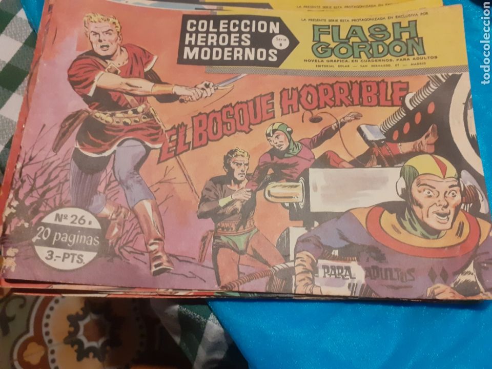 Tebeos: Lote de 11 c&oacute;mics de flash gordon - Foto 11