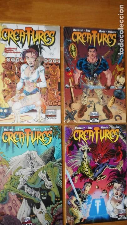 Tebeos: LOTE 4 N&Uacute;MEROS CREATURES (COMPLETA) - Foto 1