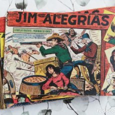 Tebeos: JIM ALEGRÍAS, LOTE CON LOS PRIMEROS TEBEOS.