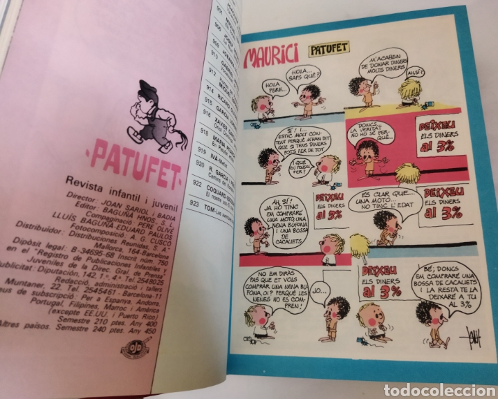 Tebeos: 2 tomos el Patufet a&ntilde;o 1971.completo - Foto 4