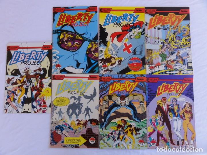Tebeos: LIBERTY PROJECT. COLECCI&Oacute;N COMPLETA 7 N&ordm; ECLIPSE. PLANETA. C-75. - Foto 1