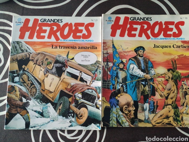 Tebeos: Grandes h&eacute;roes 10 y 21 - Foto 1