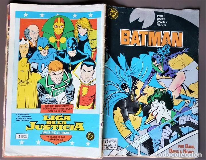 Tebeos: BATMAN, N&ordm; 8 - DC / ZINCO - Foto 1