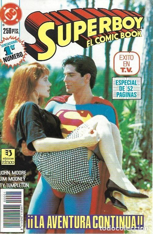 Tebeos: superboy, colecci&oacute;n completa 7 n&uacute;meros ediciones zinco - Foto 1
