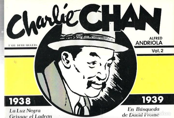 Tebeos: charlie chan colecci&oacute;n completa 2 tomos - Foto 1