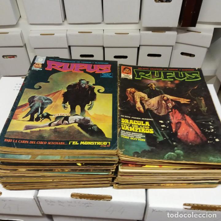 Tebeos: RUFUS Completa 56 n&uacute;meros + 2 extras Garbo - Foto 1