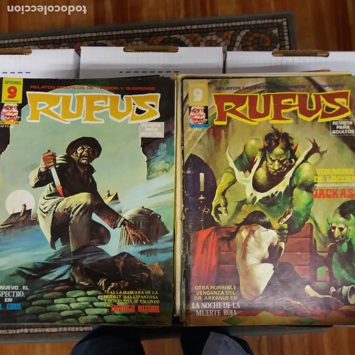 Tebeos: RUFUS Completa 56 n&uacute;meros + 2 extras Garbo - Foto 3