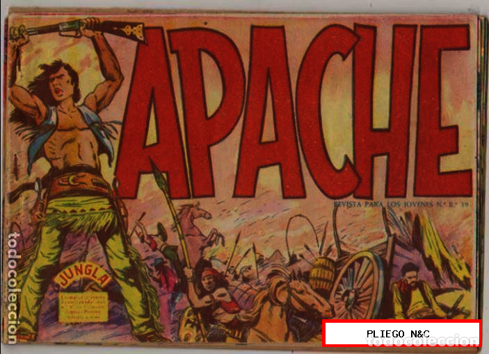 Tebeos: apache. Maga 1959. Colecci&oacute;n completa 56 ejemplares - Foto 1