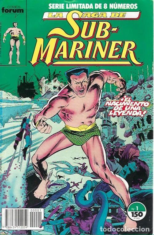 Tebeos: la saga de submariner completa 8 n&uacute;meros - Foto 1