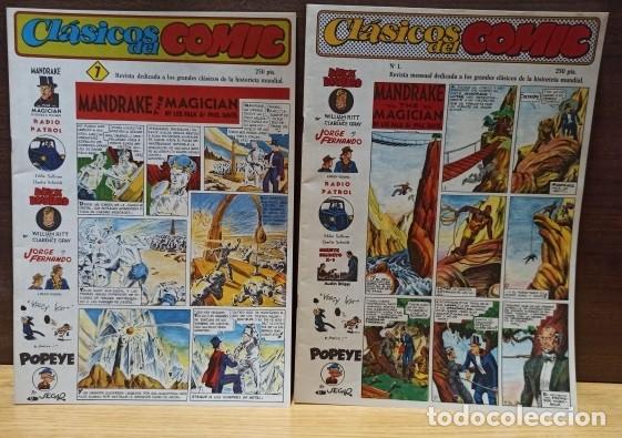 Tebeos: CLASICOS DEL COMIC - 12 NUMEROS -BUEN ESTADO - Foto 2