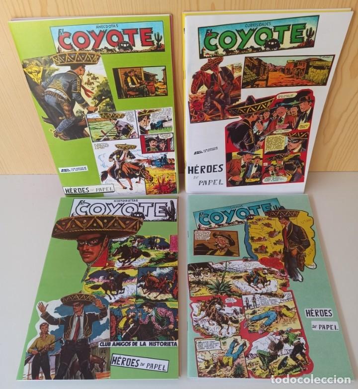 Tebeos: EL COYOTE - H&Eacute;ROES DE PAPEL - 9 N&Uacute;MEROS DEL 6 AL 14 - Foto 1