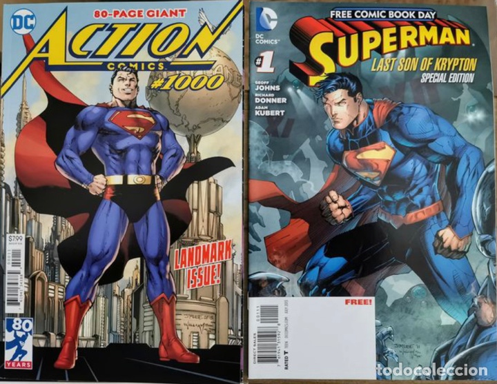 Tebeos: SUPERMAN gran lote. Originales en Ingl&eacute;s. - Foto 2