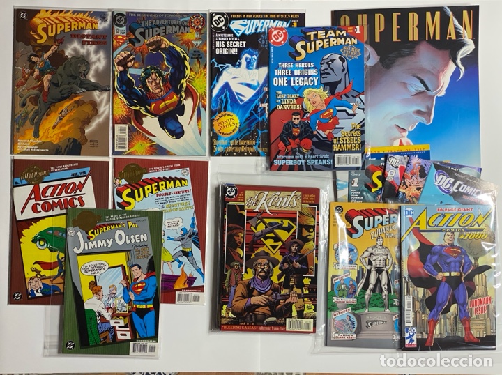 Tebeos: SUPERMAN gran lote. Originales en Ingl&eacute;s. - Foto 1