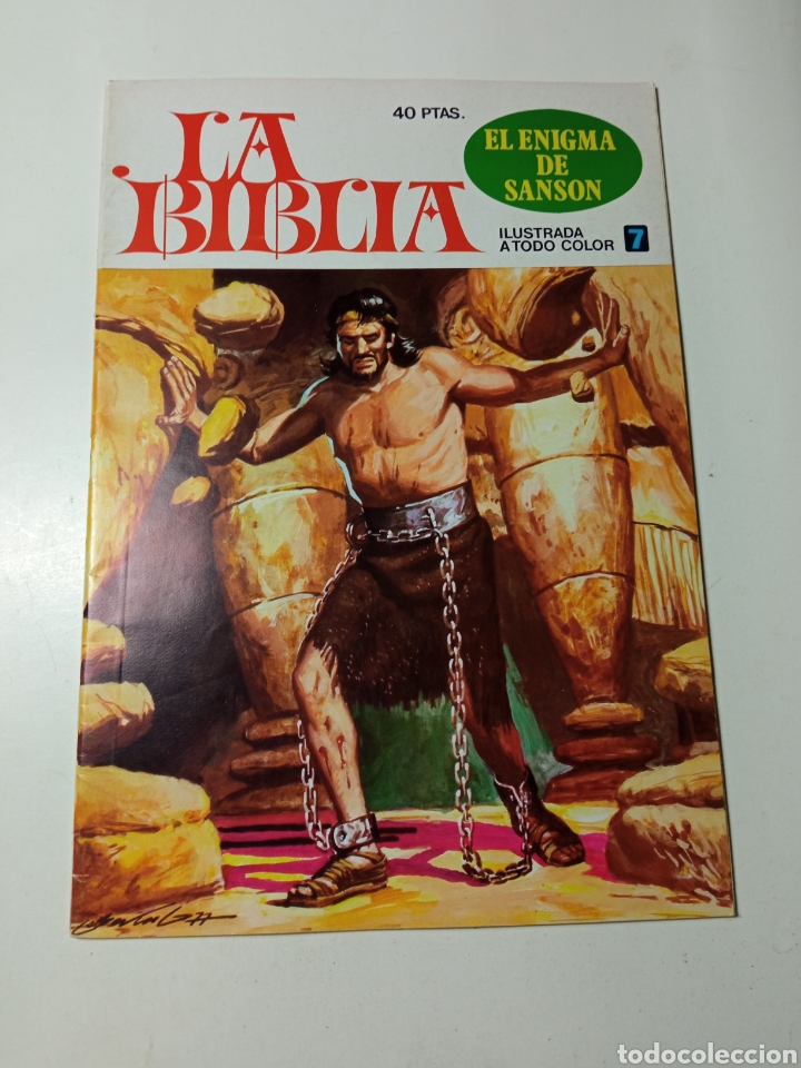 Tebeos: La Biblia N&deg;7 el enigma de sanson - Foto 2