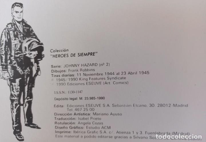 Tebeos: JOHNNY HAZARD, DE FRANK ROBBINS N&ordm; 2 - 3 Y 4 - Foto 6