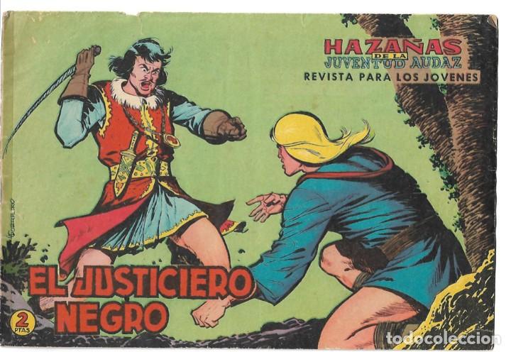 Tebeos: EL JUSTICIERO NEGRO - ORIGINAL - COMPLETA - Foto 1