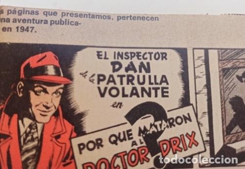 Tebeos: INSPECTOR DAN UN TOMO - ORIGINAL DE EPOCA. - Foto 7
