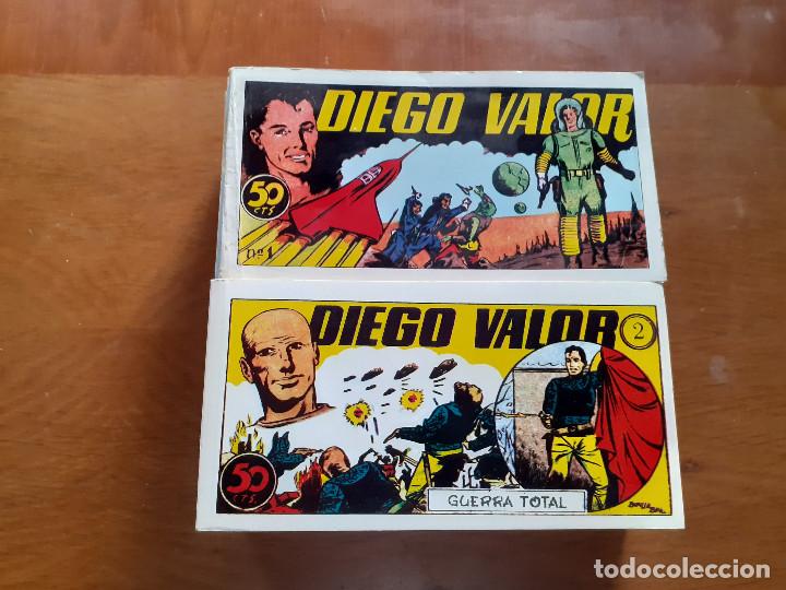 Tebeos: Diego Valor. Completa. 1 al 20 . Reedici&oacute;n. - Foto 1