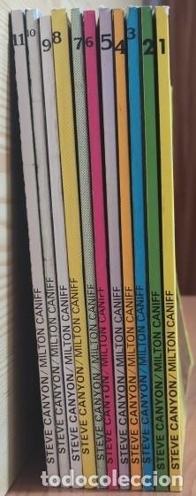 Tebeos: STEVE CANYON - 11 NUMEROS - EDICIONES ESEUVE. - Foto 3